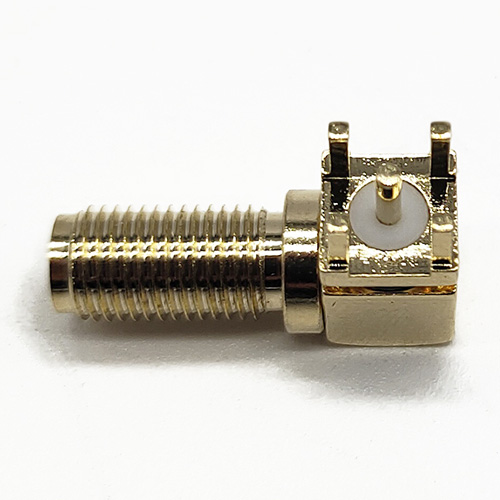SMA RA Female PCB connector
